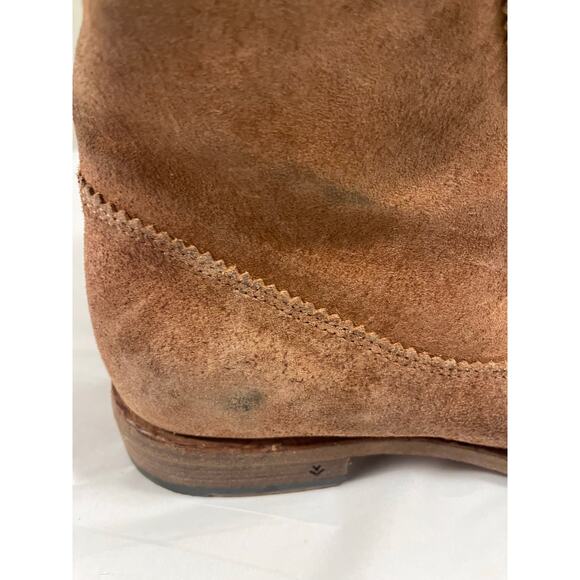 NWOT: John Varvatos Brown Leather Boots Size 8 main image 7